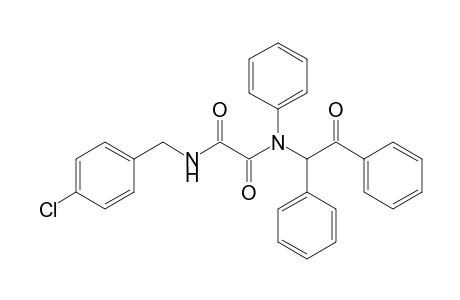 N-Phenyl-N-(.alpha.-benzoylbenzyl)-N'-(p-chlorobenzyl)oxamide