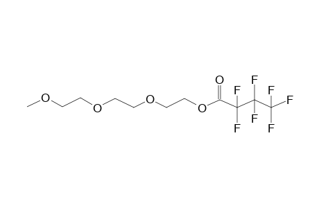 2-[2-(2-Methoxyethoxy)ethoxy]ethyl 2,2,3,3,4,4,4-heptafluorobutanoate