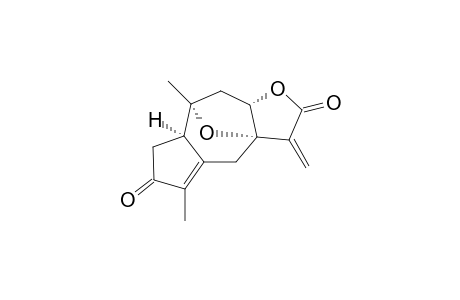 HEDYOSUMIN_A;7-ALPHA,10-ALPHA-EPOXY-3-OXO-1-ALPHA-H-GUAIA-4-(5),11-(13)-DIEN-8-ALPHA,12-OLIDE