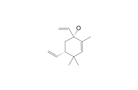 (1R*,5S*)-2,4,4-TRIMETHYL-1,5-DIVINYLCYCLOHEX-2-EN-1-OL