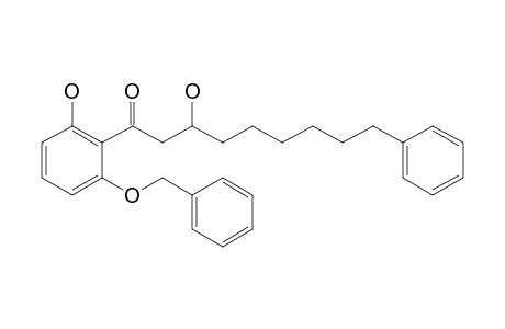 1-(2-Benzoxy-6-hydroxy-phenyl)-3-hydroxy-9-phenyl-nonan-1-one