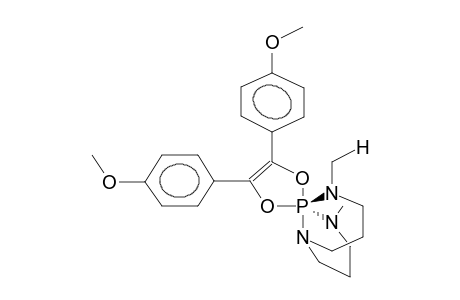 [1,2-BIS(4-METHOXYPHENYL)ETHYNEDIOXY](N'-METHYL-N,N'-TRIMETHYLENEDIAMINO)(N-METHYL-N,N-TRIMETHYLENEDIAMINO)PHOSPHORANE