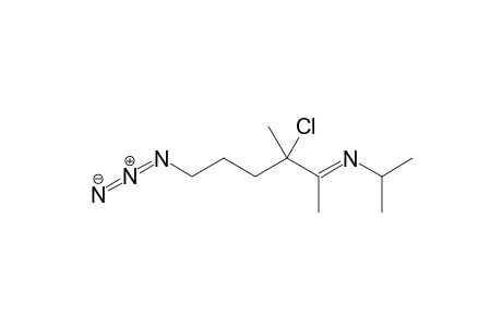 N-(6-Azido-3-chloro-3-methyl-2-hexylidene)isopropylamine