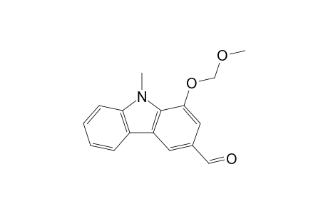 1-(methoxymethoxy)-9-methylcarbazole-3-carbaldehyde