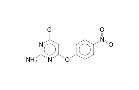 2-amino-4-chloro-6-pyrimidinyl 4-nitrophenyl ether