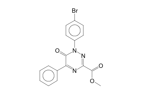 1-(4-Bromophenyl)-6-oxo-5-phenyl-1,6-dihydro[1,2,4]triazine-3-carboxylic acid, methyl ester