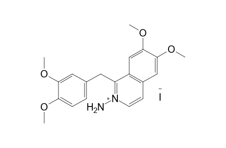 2-amino-6,7-dimethoxy-1-veratrylisoquinolinium iodide