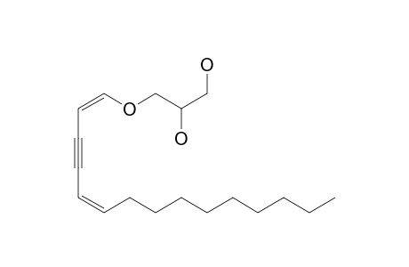 3-[(1Z,5Z)-pentadeca-1,5-dien-3-ynoxy]propane-1,2-diol