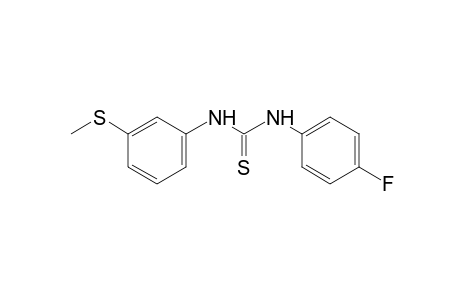 4-fluoro-3'-(methylthio)thiocarbanilide