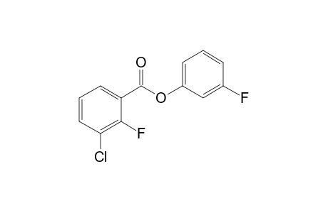 3-Chloro-2-fluorobenzoic acid, 3-fluorophenyl ester