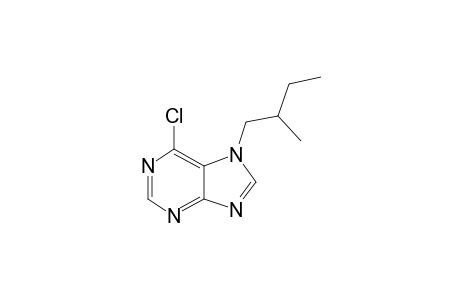 6-Chloropurine, N-(2-methylbutyl)-