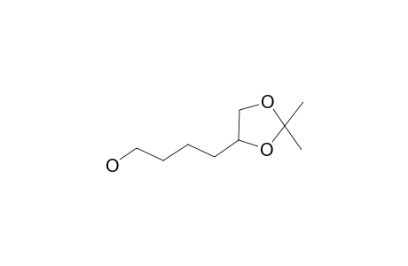 4-(2,2-Dimethyl-1,3-dioxolan-4-yl)-1-butanol