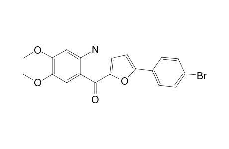 (2-Amino-4,5-dimethoxyphenyl)[5-(4-bromophenyl)-2-furyl]methanone