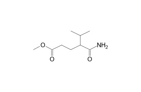 4-carbamoyl-5-methylhexanoic acid methyl ester