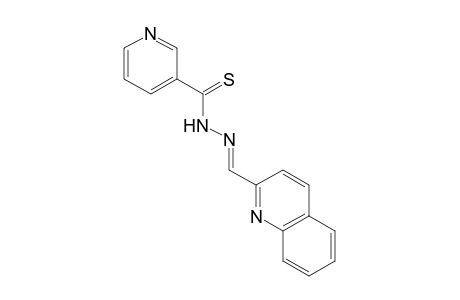 thionicotinic acid, [(2-quinolyl)methylene]hydrazide