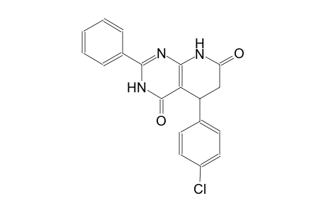 5-(4-chlorophenyl)-2-phenyl-5,8-dihydropyrido[2,3-d]pyrimidine-4,7(3H,6H)-dione