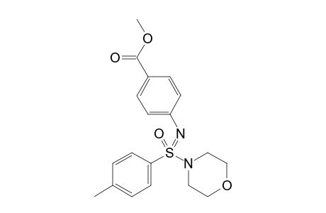 Methyl 4-[(morpholino(oxo)(p-tolyl)-.lambda.6-sulfanylidene]amino)benzoate