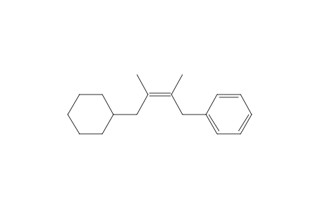 1-Cyclohexyl-2,3-dimethyl-4-phenyl-2-butene