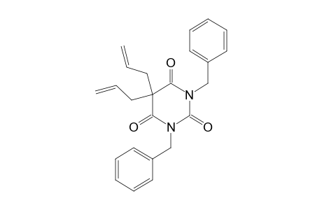 5,5-diallyl-1,3-dibenzylbarbituric acid