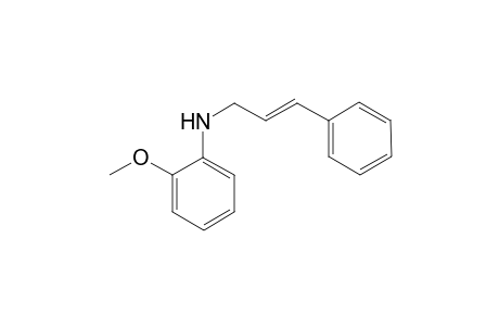 N-Cinnamyl-2-methoxyaniline