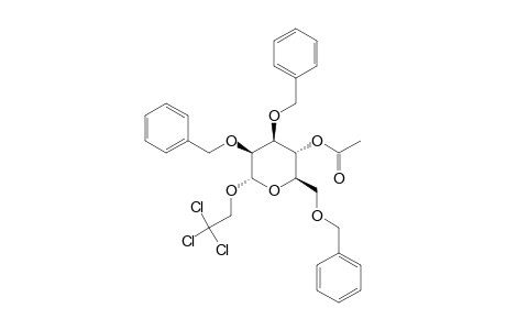 2,2,2-TRICHLOROETHYL-4-O-ACETYL-2,3,6-TRI-O-BENZYL-ALPHA-D-MANNOPYRANOSIDE