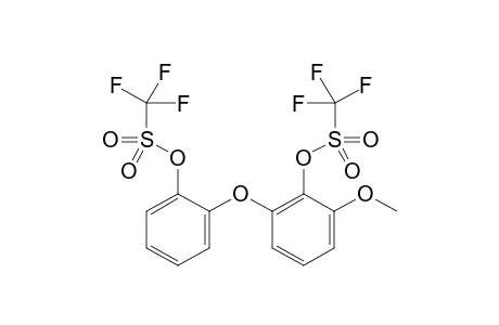 2-(3-Methoxy-2-(((trifluoromethyl)sulfonyl)oxy)phenoxy)phenyl trifluoromethanesulfonate