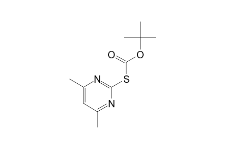 thiocarbonic acid, o-tert-butyl S-(4,6-dimethyl-2-pyrimidinyl) ester