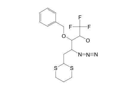 3-AZIDO-4-O-BENZYL-2,3,6-TRIDEOXY-6,6,6-TRIFLUORO-L-LYXO-HEXOSE_PROPANE-1,3-DIYL_DITHIO-ACETAL