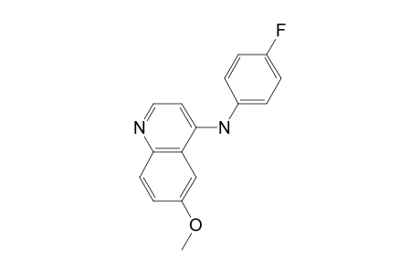 N-(4-Fluorophenyl)-6-methoxyquinolin-4-amine