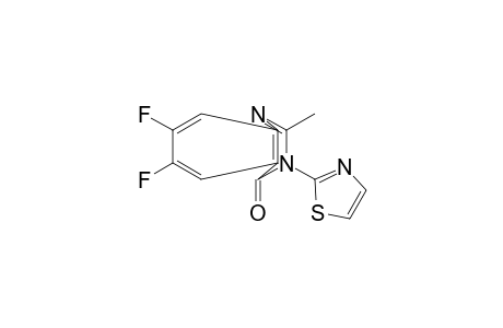 6,7-Difluoro-2-methyl-3-(1,3-thiazol-2-yl)quinazolin-4(3H)-one