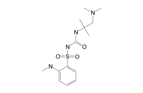 N-(N-[2-(DIMETHYLAMINO)-1,1-DIMETHYLETHYL]-CARBAMOYL)-2-(METHYLAMINO)-BENZOLSULFONAMIDE