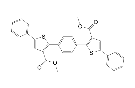 2,2'-(1,4-Phenylen)bis(5-phenyl-3-thiophencarboxylate-methylester)