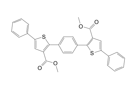 2,2'-(1,4-Phenylen)bis(5-phenyl-3-thiophencarboxylate-methylester)