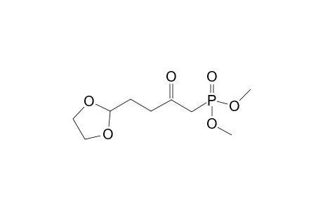 trans-Dimethyl [4-(1,3-Dioxoan-2-yl)-2-oxobutyl]phosphonate