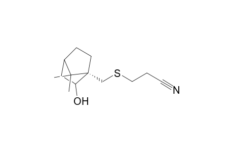 (1S)-10-[(2-Cyanoethyl)thio]isoborneol