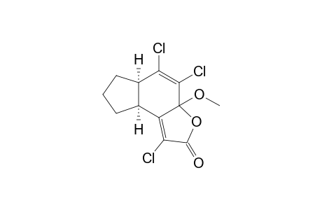 (5A-ALPHA,8A-ALPHA)-1,4,5-TRICHLORO-3A,5A,6,7,8,8A-HEXAHYDRO-3A-METHOXY-2H-INDENO-[5,4-B]-FURAN