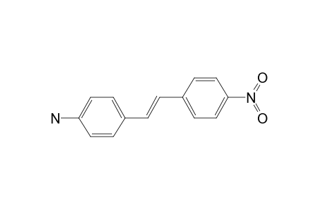 Benzenamine, 4-[2-(4-nitrophenyl)ethenyl]-