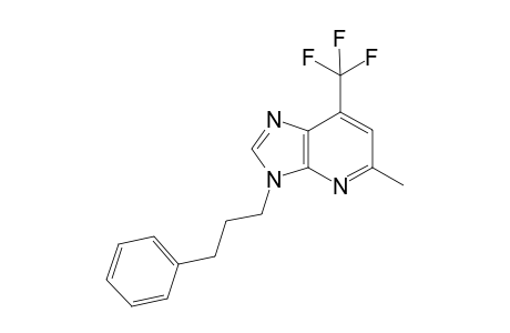 5-Methyl-3-(3-phenylpropyl)-7-(trifluoromethyl)-3H-imidazo[4,5-b]pyridine