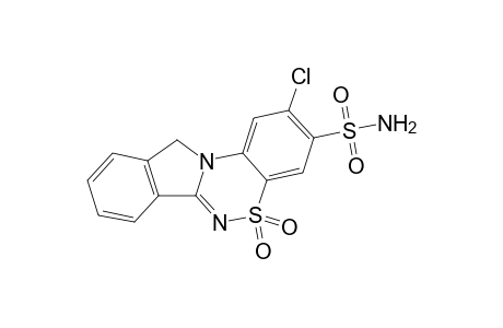 2-Chloro-3-sulfamoyl-11H-isoindolo[1,2-c]-(1,2,4)-benzothiadiazine - 5,5-dioxide