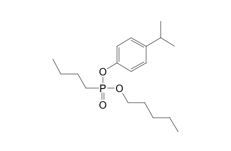 Butylphosphonic acid, 4-isopropylphenyl pentyl ester