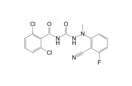 1-(2-cyano-3-fluorophenyl)-4-(2,6-dichlorobenzoyl)-1-methylsemicarbazide