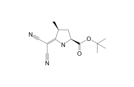 (2S,4S)-5-(dicyanomethylene)-4-methyl-pyrrolidine-2-carboxylic acid tert-butyl ester