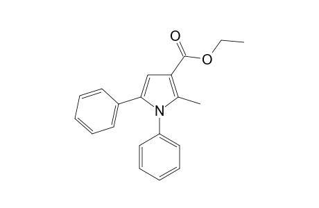 Ethyl 2-methyl-1,5-diphenylpyrrole-3-carboxylate