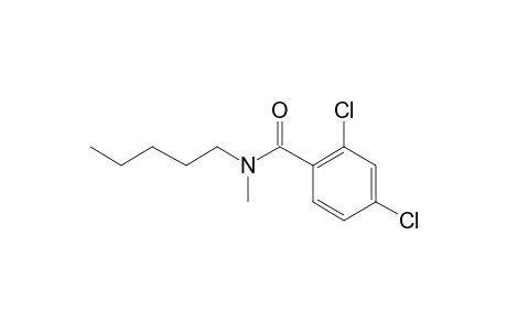 2,4-Dichloro-N-pentylbenzamide, N-methyl-