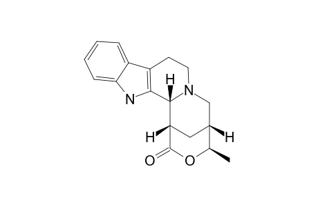 3-ALPHA-(1'-ALPHA-HYDROXYETHYL)-1,2,3,4,6,7,12,12B-BETA-OCTAHYDROINDOLO-[2.3-A]-QUINOLIZINE-1-ALPHA-CARBOXYLIC_ACID_LACTONE