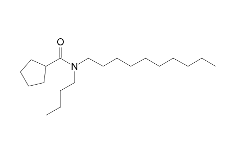 Cyclopentanecarboxamide, N-butyl-N-decyl-