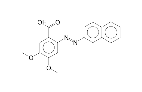 4,5-Dimethoxy-2-(naphthalen-2-ylazo)-benzoic acid