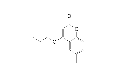 4-(2-Methylpropyl)oxy-6-methylcoumarin