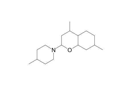 1-(4,7-dimethyl-3,4,4a,5,6,7,8,8a-octahydro-2H-chromen-2-yl)-4-methyl-piperidine