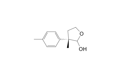 (3S)-2-Hydroxy-3-methyl-3-(4-methylphenyl)tetrahyfrofuran